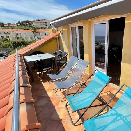 דירה La Perle De - Terrace With Sea View קסיס