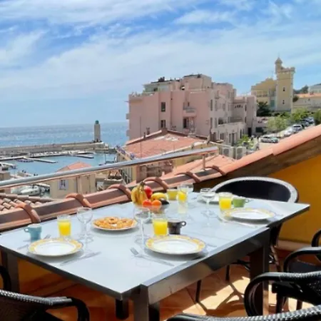 La Perle De - Terrace With Sea View דירה קסיס